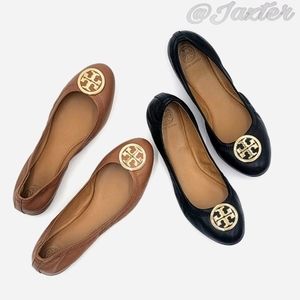Tory Burch Benton 2 Travel ballet (Royal Tan)